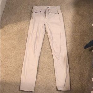 PAIGE light gray skinny pants
